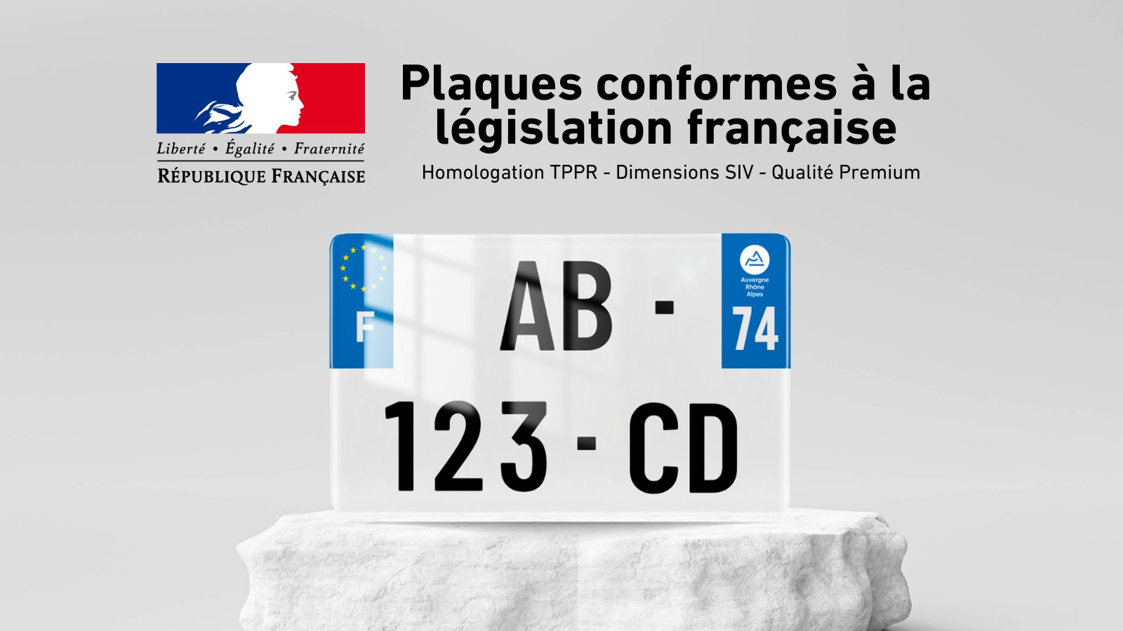Plaque moto 210x130 : le format homologué indispensable pour votre deux-roues
