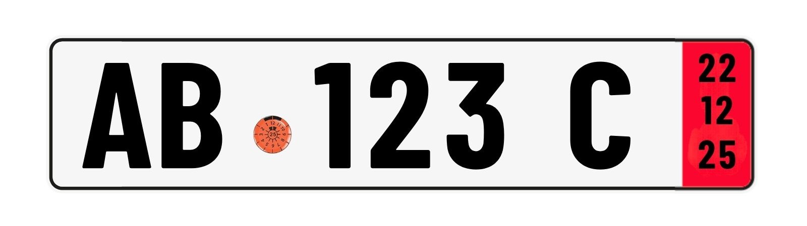 Identifiant Territorial Plaque Immatriculation Allemande