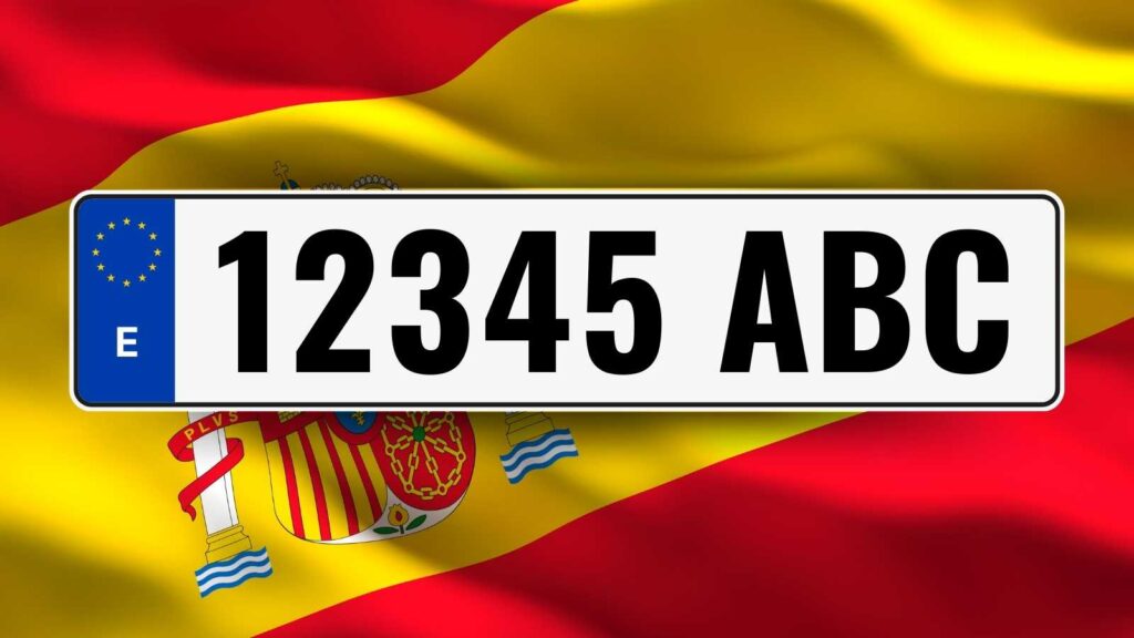 Plaque d’immatriculation E comme Espagne : Guide complet, Réglementation et Histoire