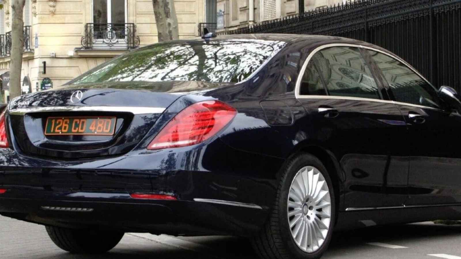 Plaque immatriculation verte à Paris