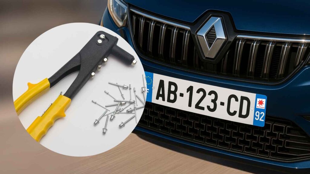 Pose Plaque immatriculation - 92 - Ile de France - Banner