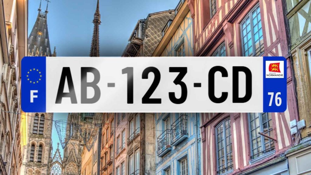 Plaque d’immatriculation 76 : comment personnaliser votre plaque Seine-Maritime en toute légalité