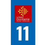 Plaque immatriculation 11 - Aude