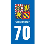 Plaque immatriculation 70 - Haute-Saône
