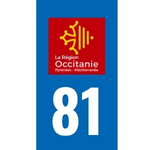 Plaque immatriculation 81 - Tarn