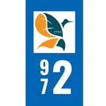 Plaque immatriculation 972 - Martinique