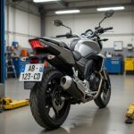 plaque immatriculation controle technique moto