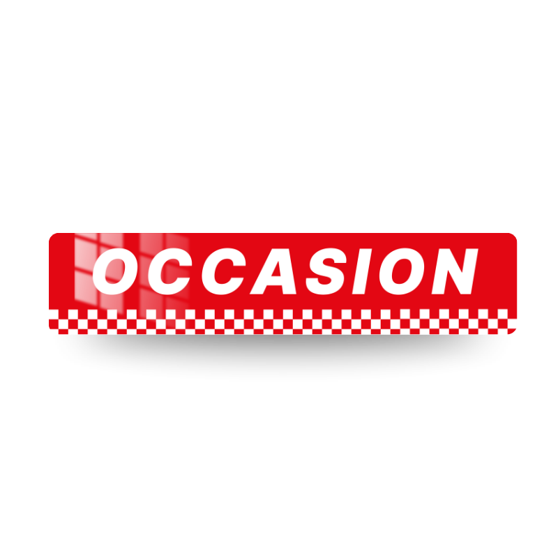 Cache Plaque OCCASION Rouge