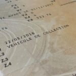 Carte grise de collection
