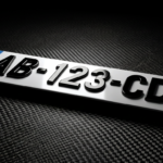 Plaque Immatriculation 4D