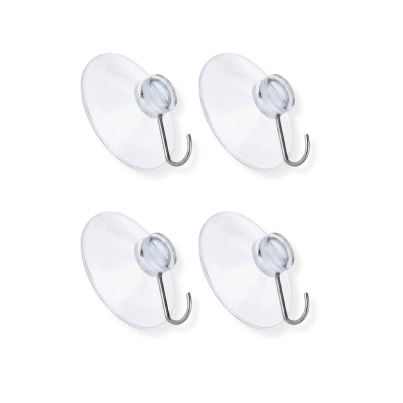 ventouse crochet x4 - cache plaque immatriculation