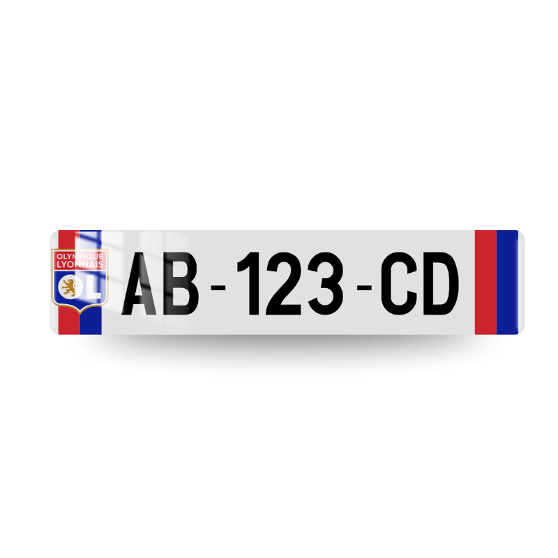 Plaque OL Olympique Lyonnais - 2 - SIV