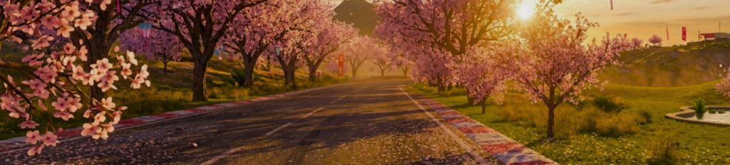 FOND PLAQUE FORZA - blossoms