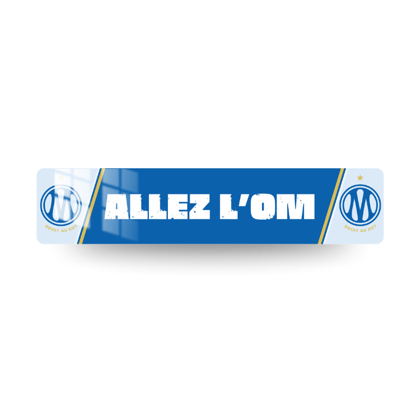 Plaque Personnalisée AUTO OM 01
