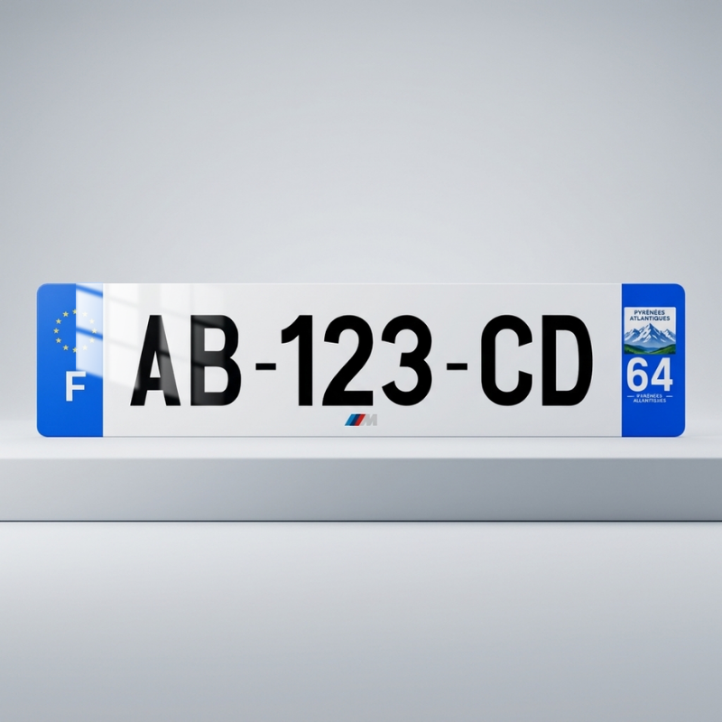 Plaque Personnalisée personnalisée - demande client v2
