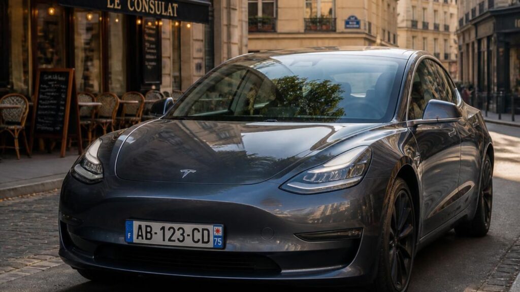 Tesla en France : histoire, modèles emblématiques et plaque d&rsquo;immatriculation