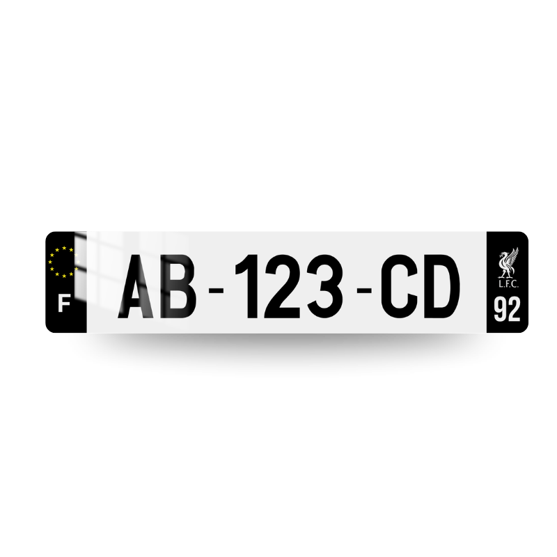 Plaque Personnalisée Liverpool 003 - Football – 520×110 – décorative