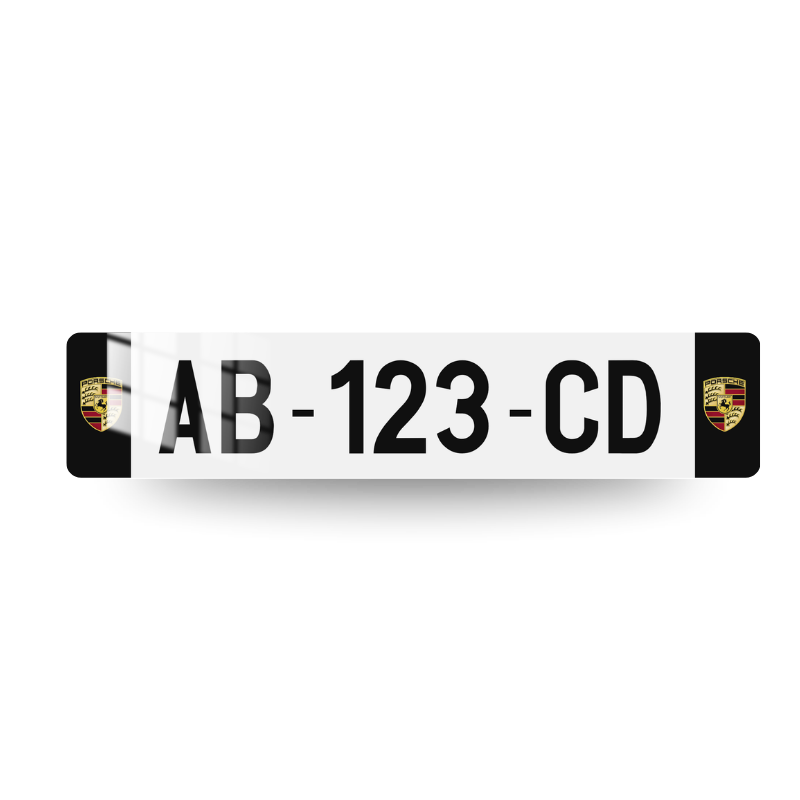 PLAQUE MARQUE AUTO - PORSCHE 011